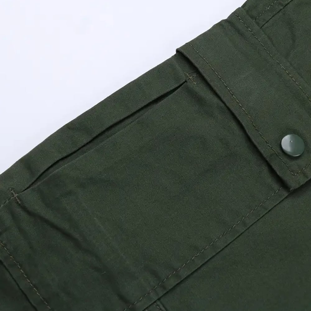 Women Loose Straight Cargo Pants Y2K Pocket